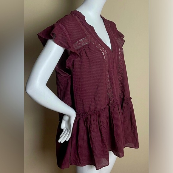 Free People Baby Bliss Tunic. Lovebird Combo Medium Oversized - Picture 8 of 12